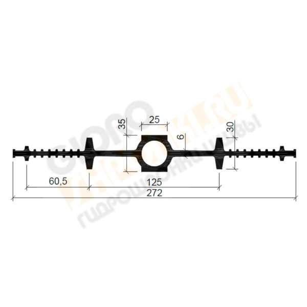 Гидрошпонка-Аквастоп-ДВ-27025-EPDM